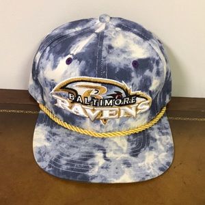 Baltimore Ravens Acid-Wash Snapback Hat